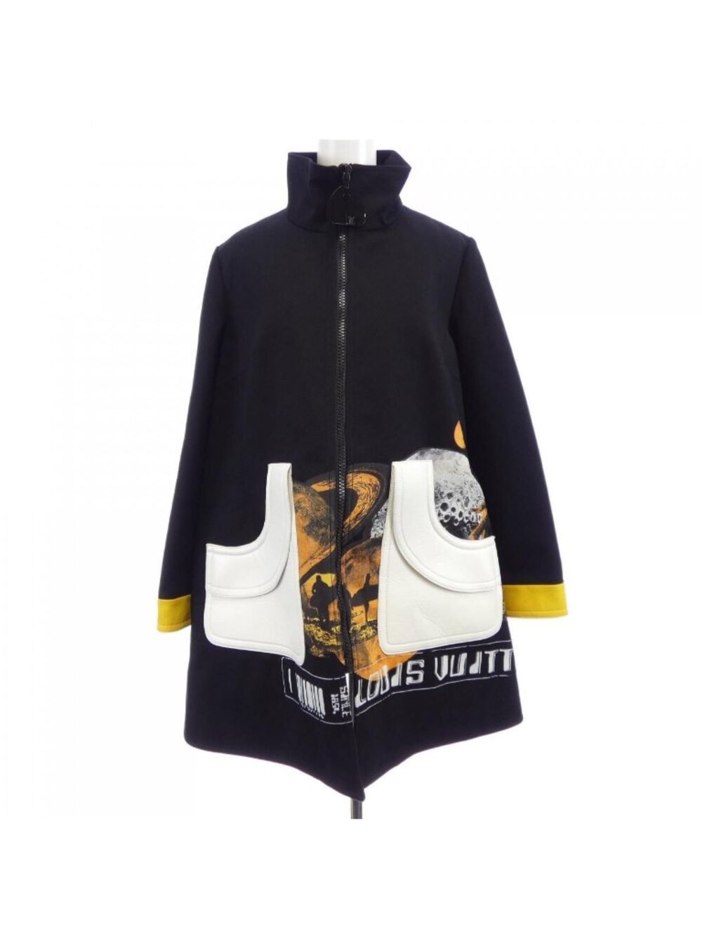 Louis Vuitton Cosmic Surfer Print Coat